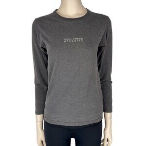 Vtg 90’s DOLCE & GABBANA Athletic Intimo Gray‎ Sporty Sweater sz Small / it 46